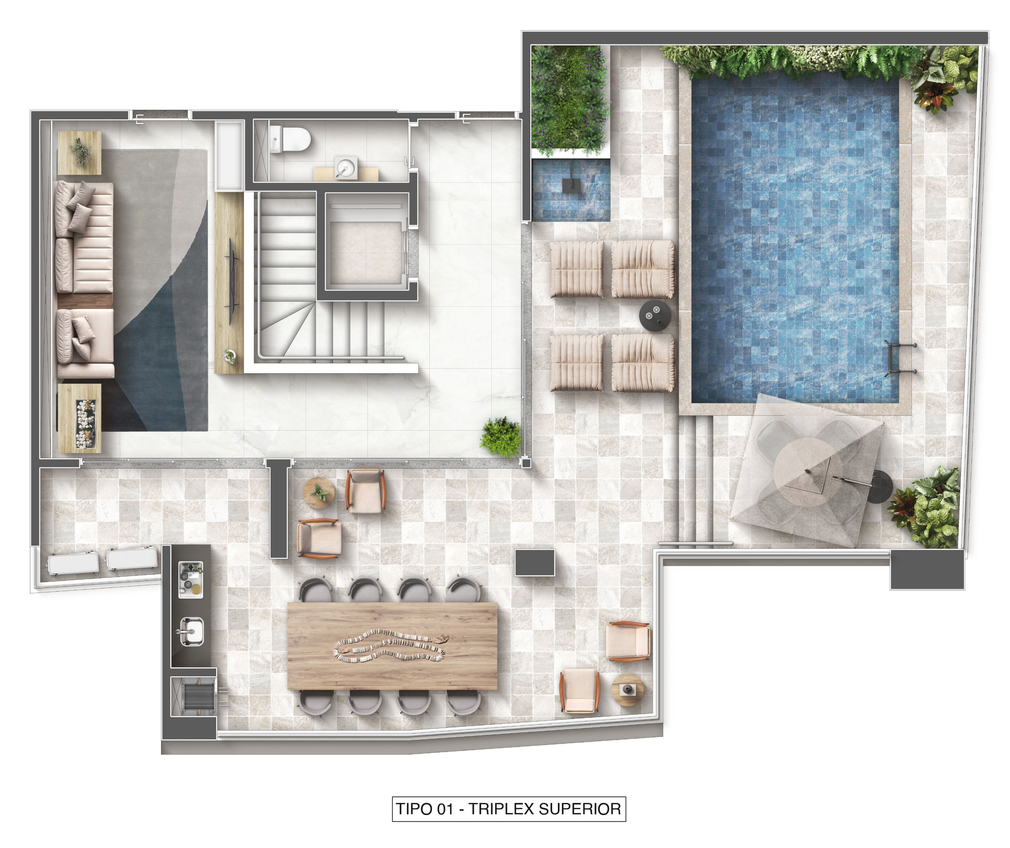 Planta_Triplex_Superior_4 suites