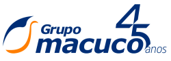 Logo Macuco 45 anos