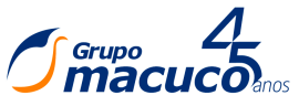 Logo Macuco 45 anos